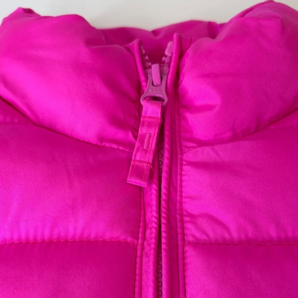 Place Hot Pink Kids Puffer Jacket with front pockets Zipper Girl’s M 7/8 NWOT